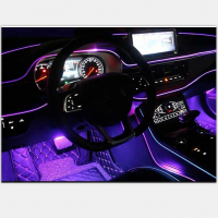 USB DIY 3MM atmosphere led  car interior decoration  side glow fiber  for dashboard