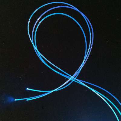 solid side glow fiber optic